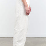 Rachel Comey Garra Pant in Ecru with Front Pleats