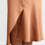 Strap Granger Midi Dress in Desert Gold by Rachel Comey Designer Brand 