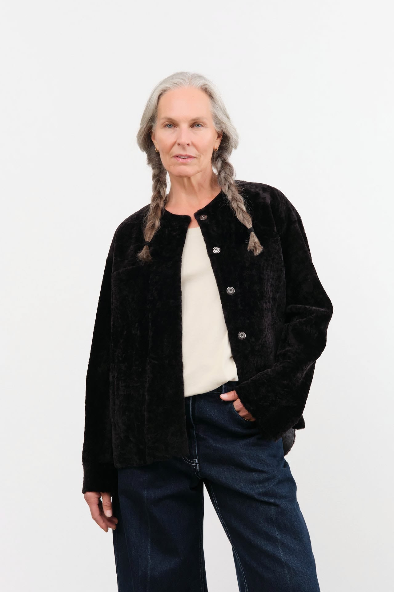 Rachel Comey Apparel Womens Jackets Hill Jacket in Raisin