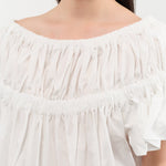 Rachel Comey Apparel Womens Blouses Jenn Top in White