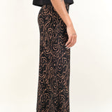 Rachel Comey Jinx Pant in Black Animal Swirl Print