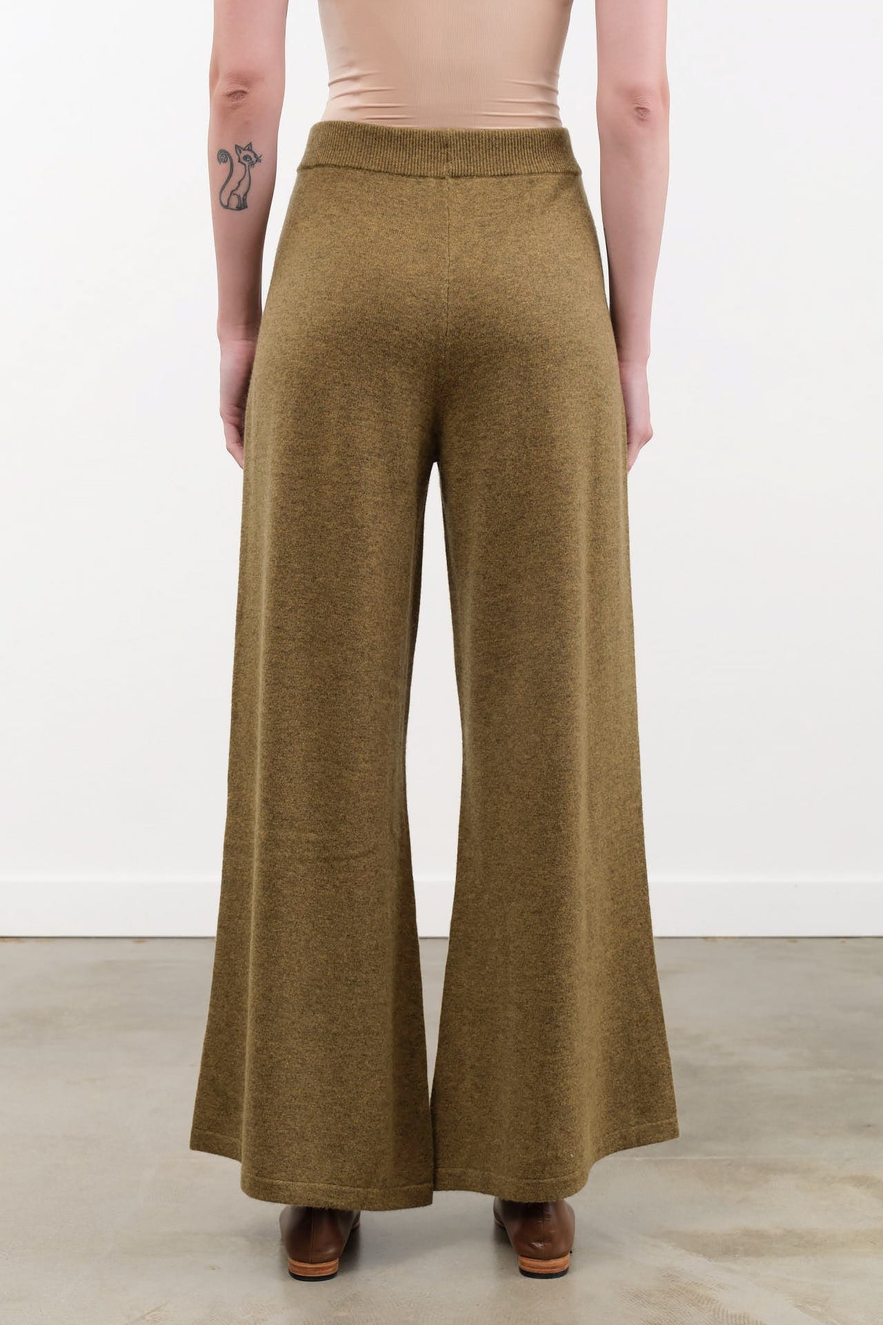 Rachel Comey Apparel Womens Knit Pants Jinx Pant in Mustard