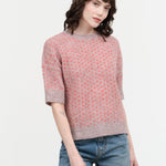 Rachel Comey Kuovi T-Shirt Sweater in Lavender Multi