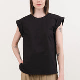 Rachel Comey Apparel Womens Blouses Lynx Top in Black