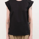 Rachel Comey Apparel Womens Blouses Lynx Top in Black