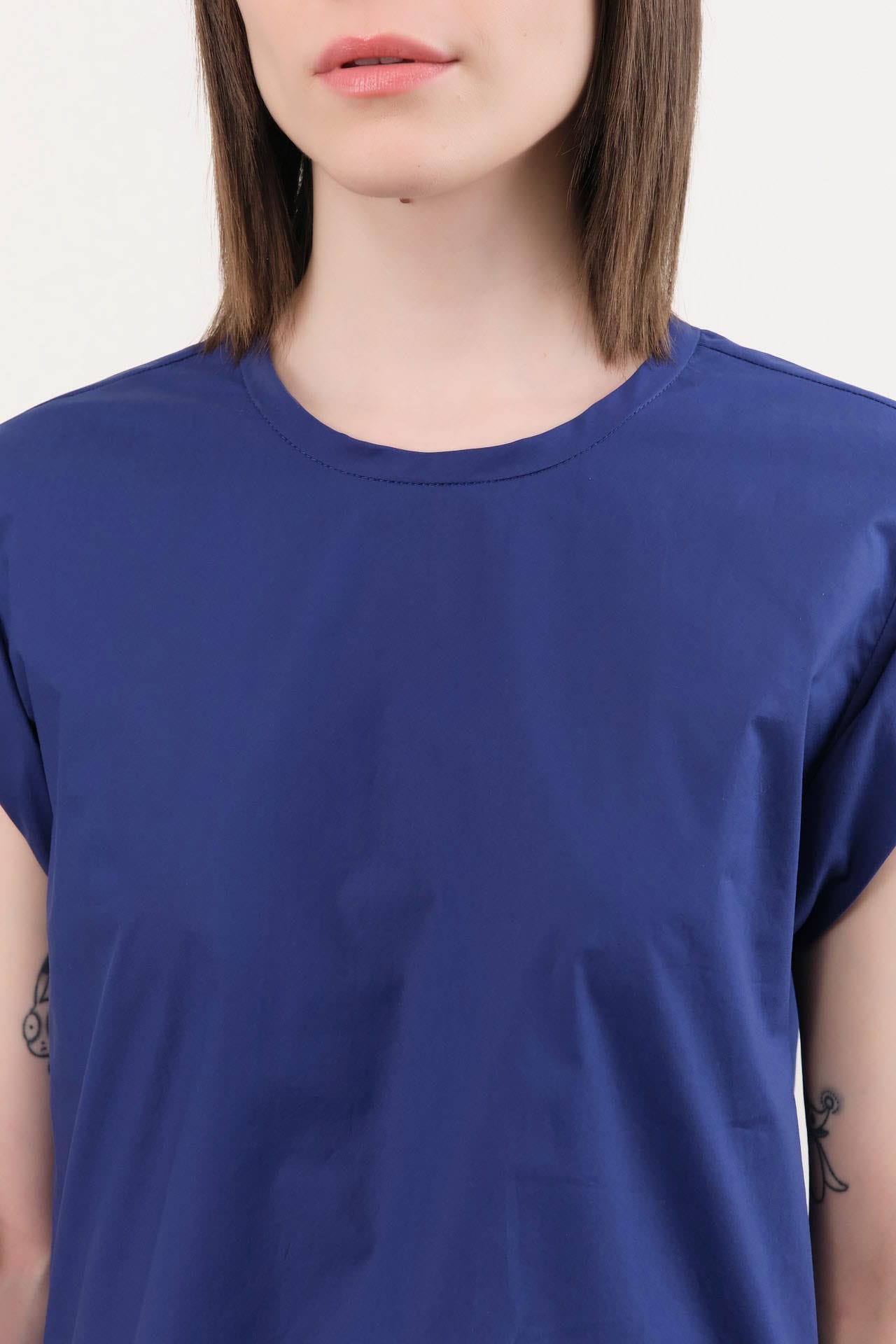 Rachel Comey Apparel Womens Blouses Lynx Top in Blue