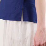 Rachel Comey Apparel Womens Blouses Lynx Top in Blue