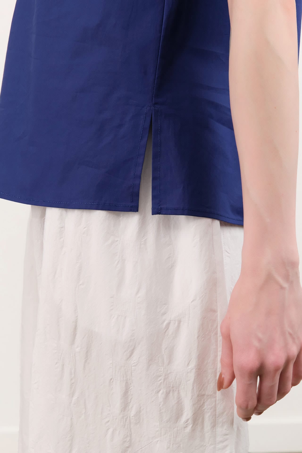 Rachel Comey Apparel Womens Blouses Lynx Top in Blue