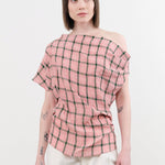 Rachel Comey Apparel Womens Blouses Mata Top in Pink