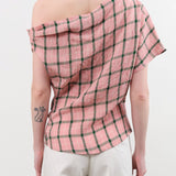 Rachel Comey Apparel Womens Blouses Mata Top in Pink