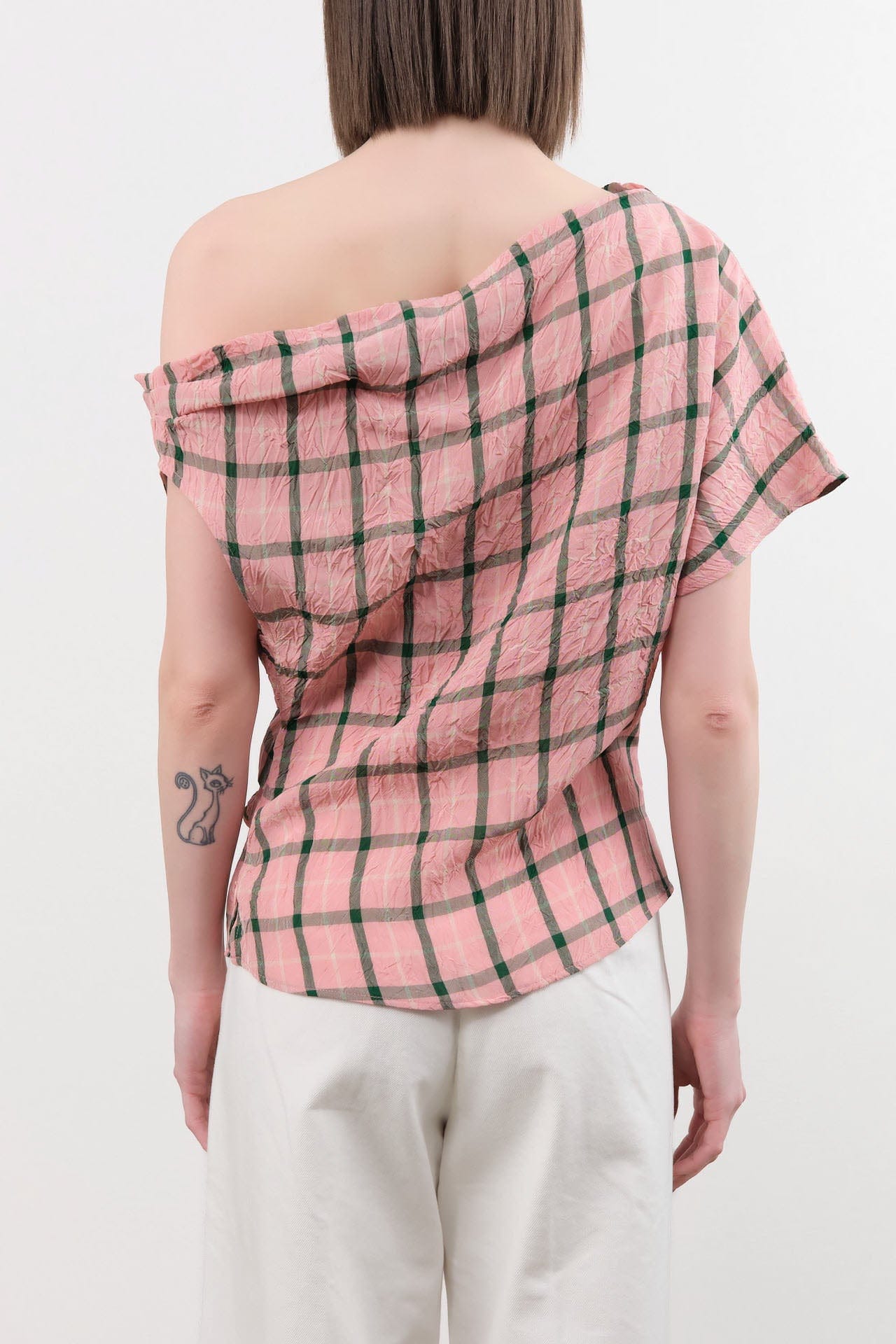 Rachel Comey Apparel Womens Blouses Mata Top in Pink