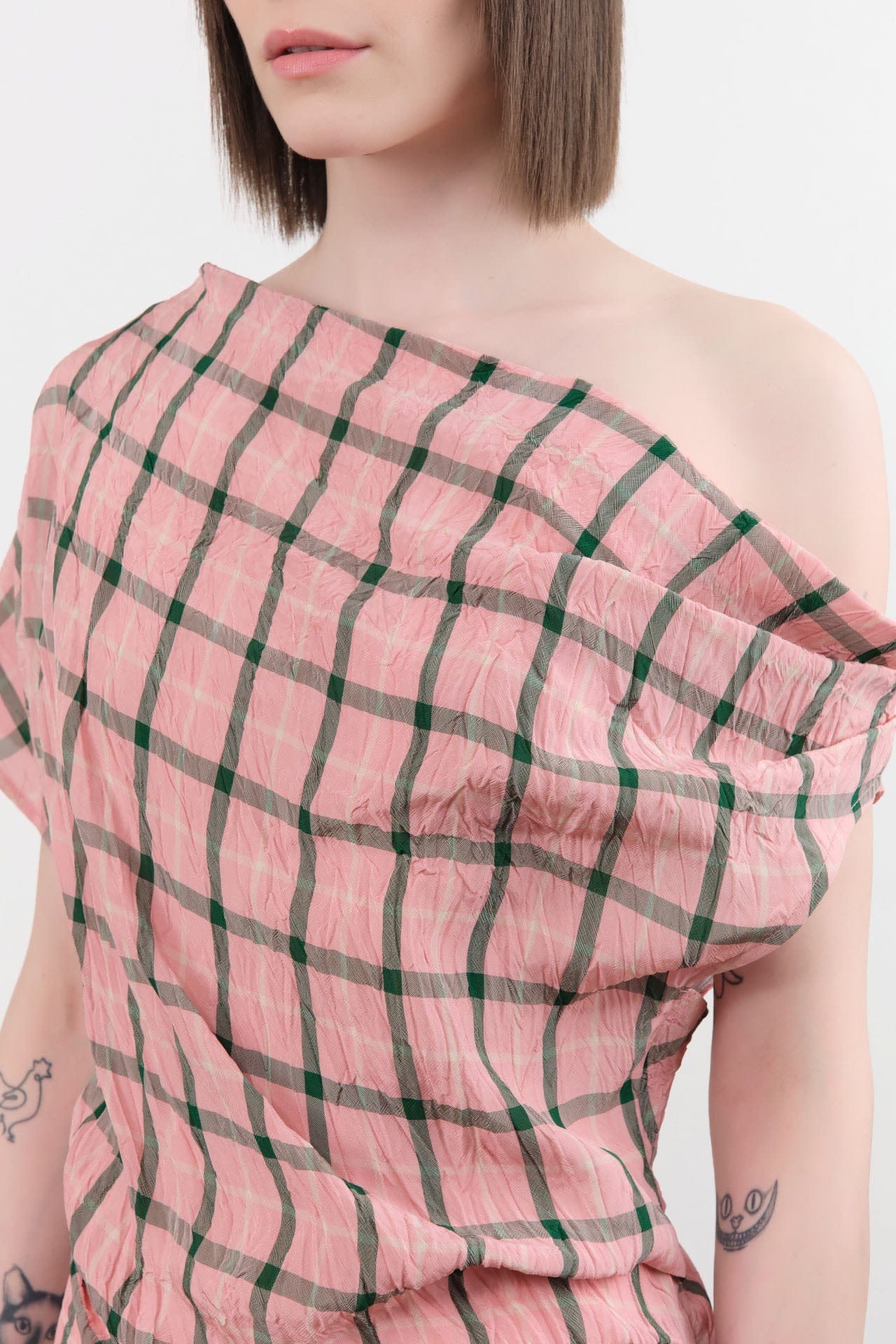 Rachel Comey Apparel Womens Blouses Mata Top in Pink