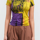  Mead Tee in Yellow Rachel Comey