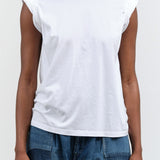 Miles Tee in White by Rachel Comey