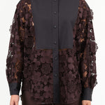 Myra Top by Rachel Comey in Dark Brown 