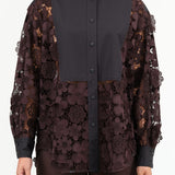 Myra Top by Rachel Comey in Dark Brown 