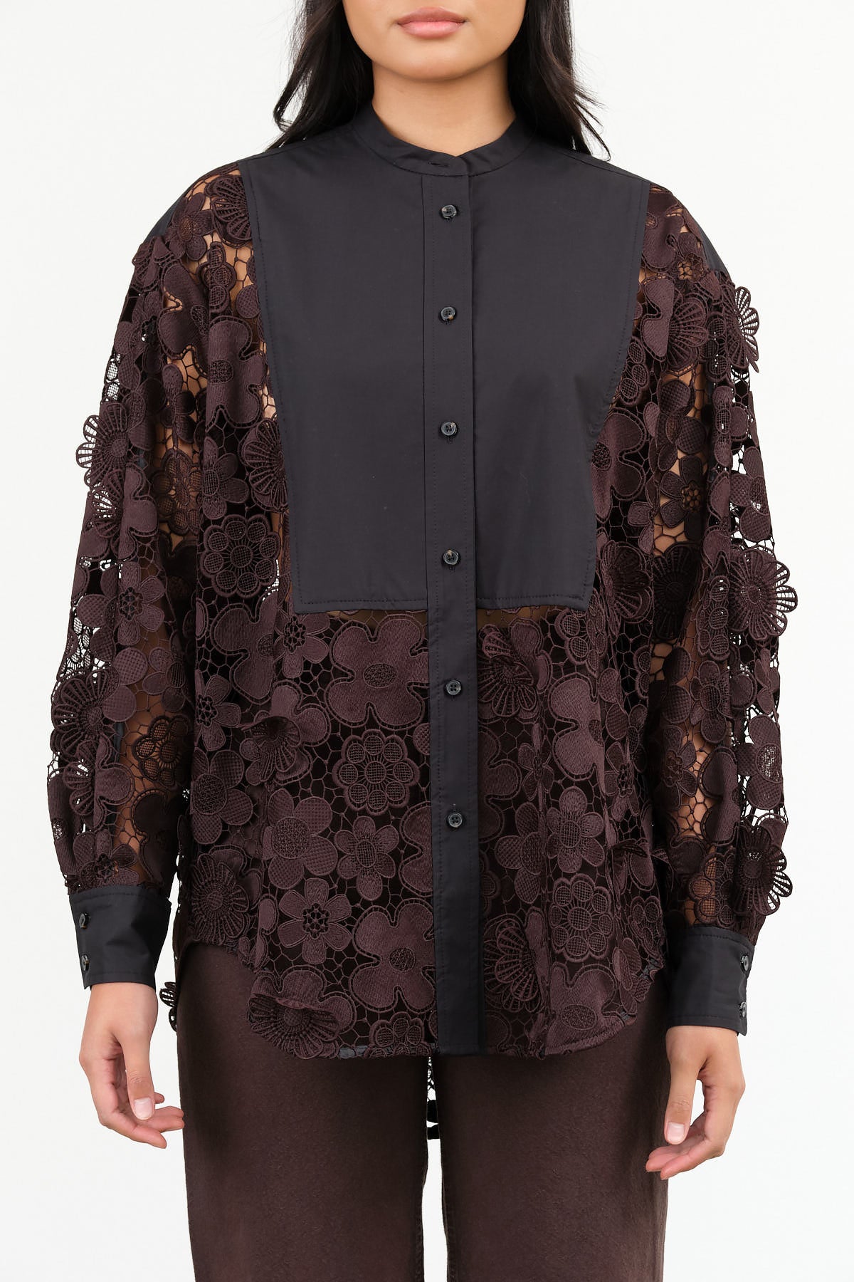 Myra Top by Rachel Comey in Dark Brown 