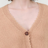 Camel Olia Cardigan by Rachel Comey