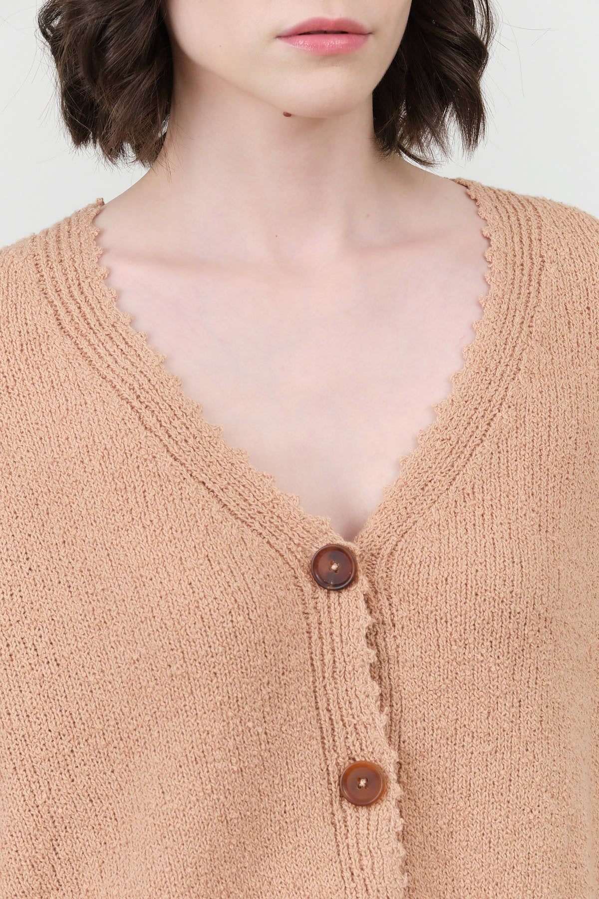 Camel Olia Cardigan by Rachel Comey