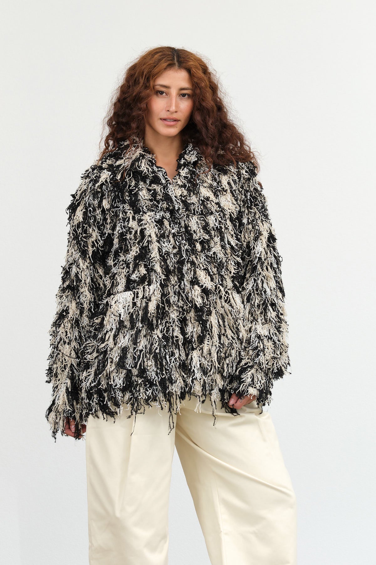 Rachel Comey Olmos Jacket in Black and White