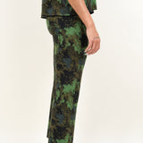 Sale Rachel Comey Parado Pant in Olive Green Print