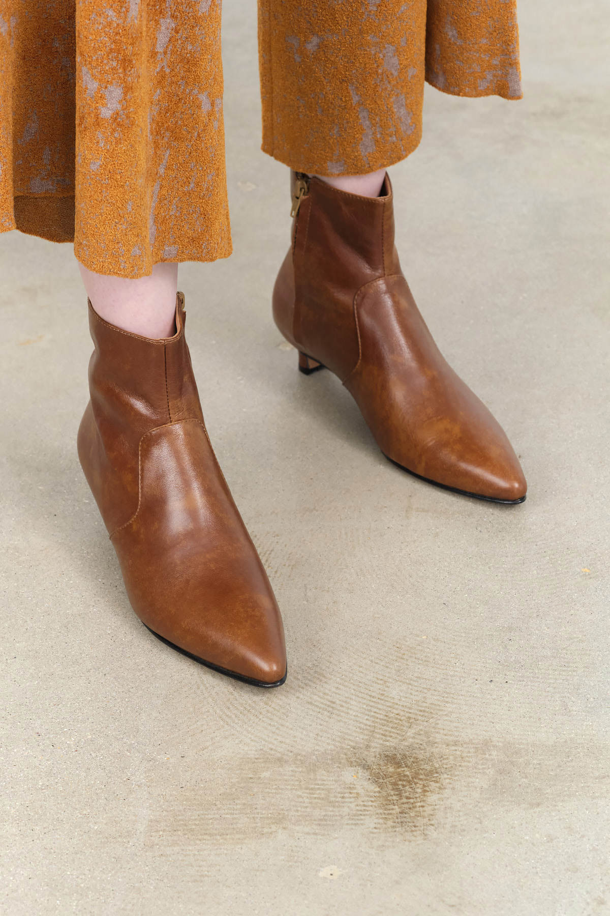 Caramel Pimm Bootie by Rachel Comey