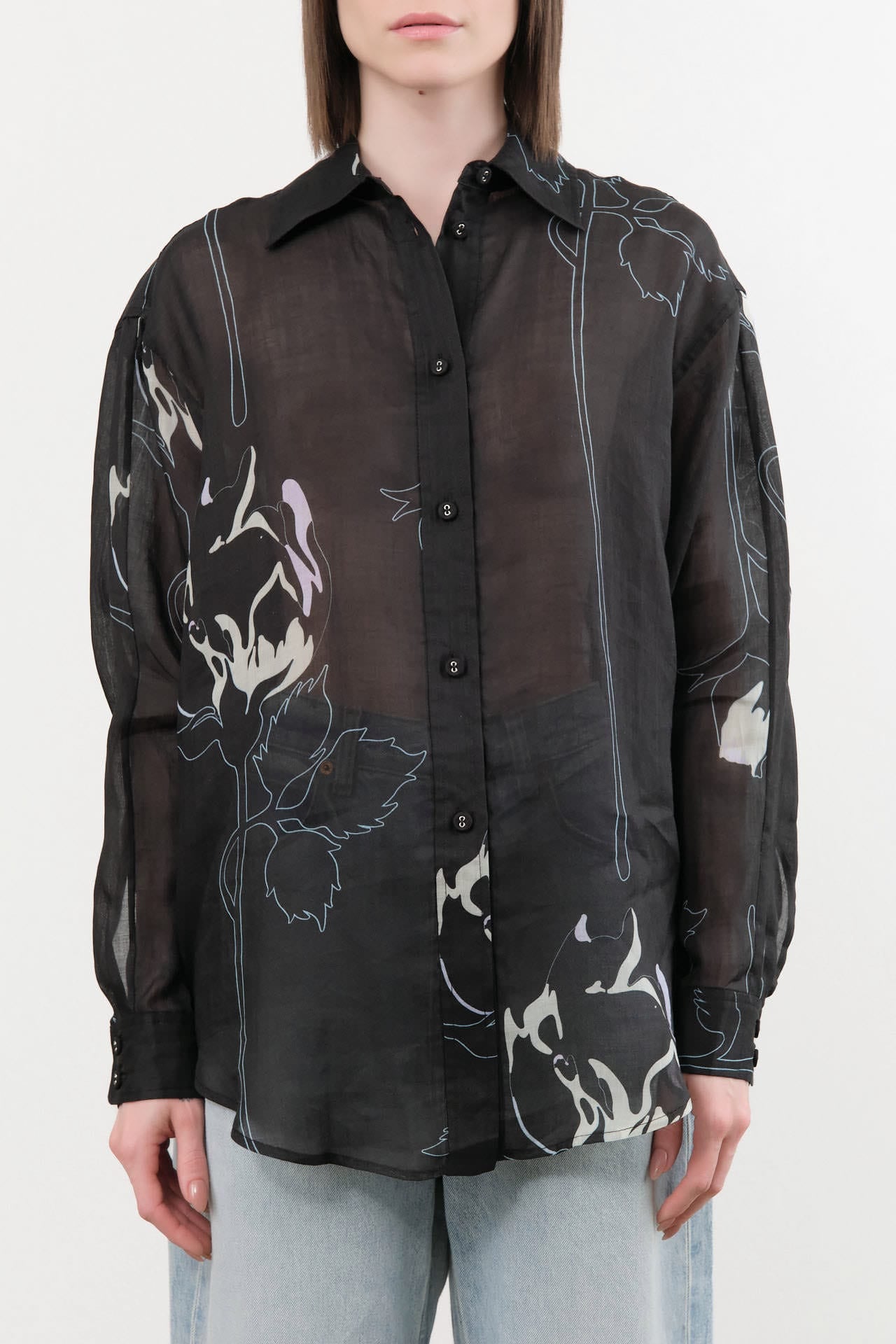 Rachel Comey Apparel Womens Blouses Risa Top in Black