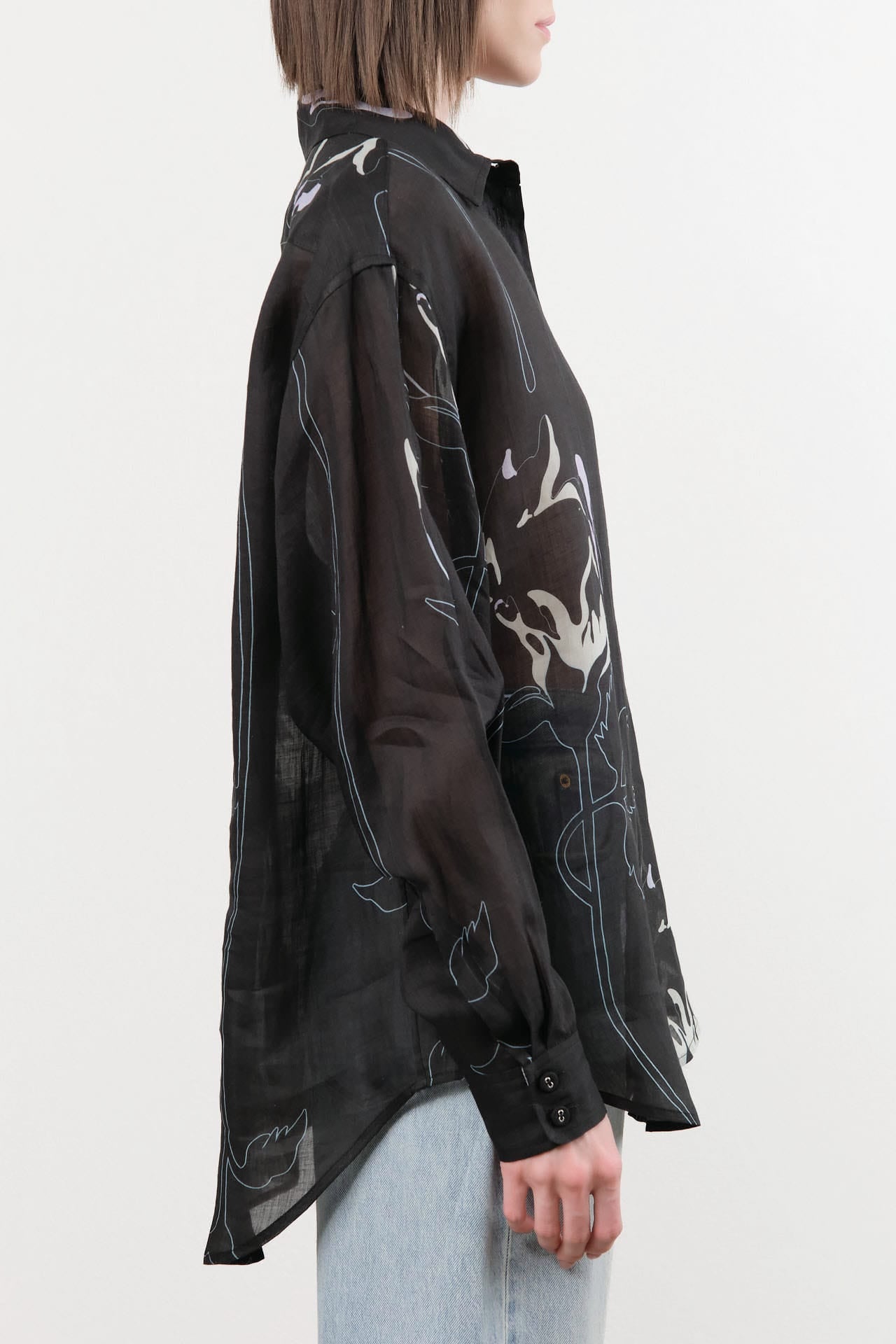 Rachel Comey Apparel Womens Blouses Risa Top in Black