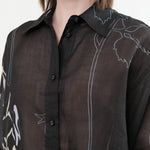 Rachel Comey Apparel Womens Blouses Risa Top in Black