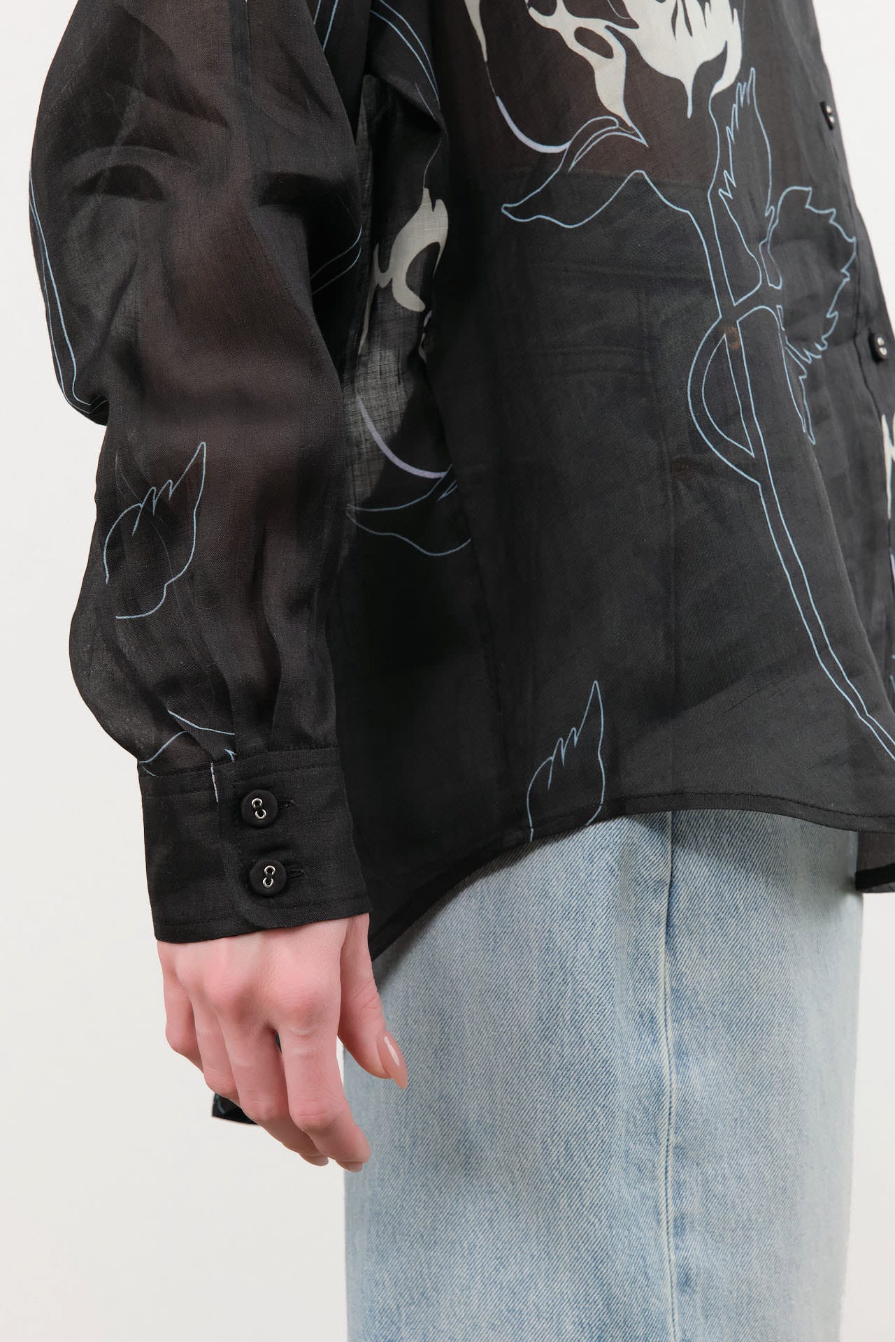 Rachel Comey Apparel Womens Blouses Risa Top in Black