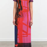 Rachel Comey Maxi Sabine Dress in Pink on Sale