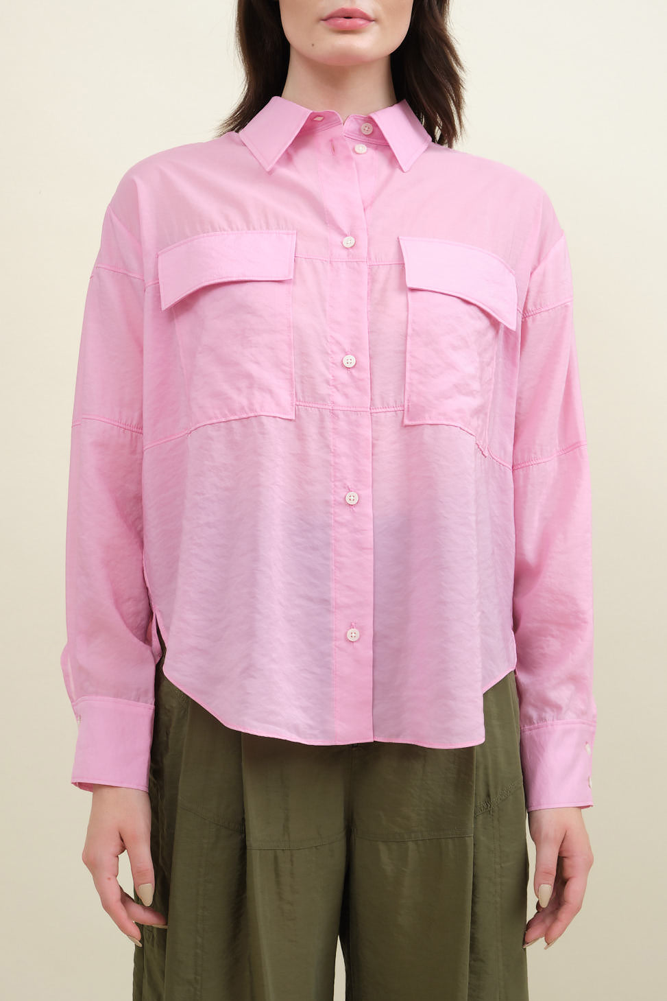 Front of Scotch Shirt in Pink