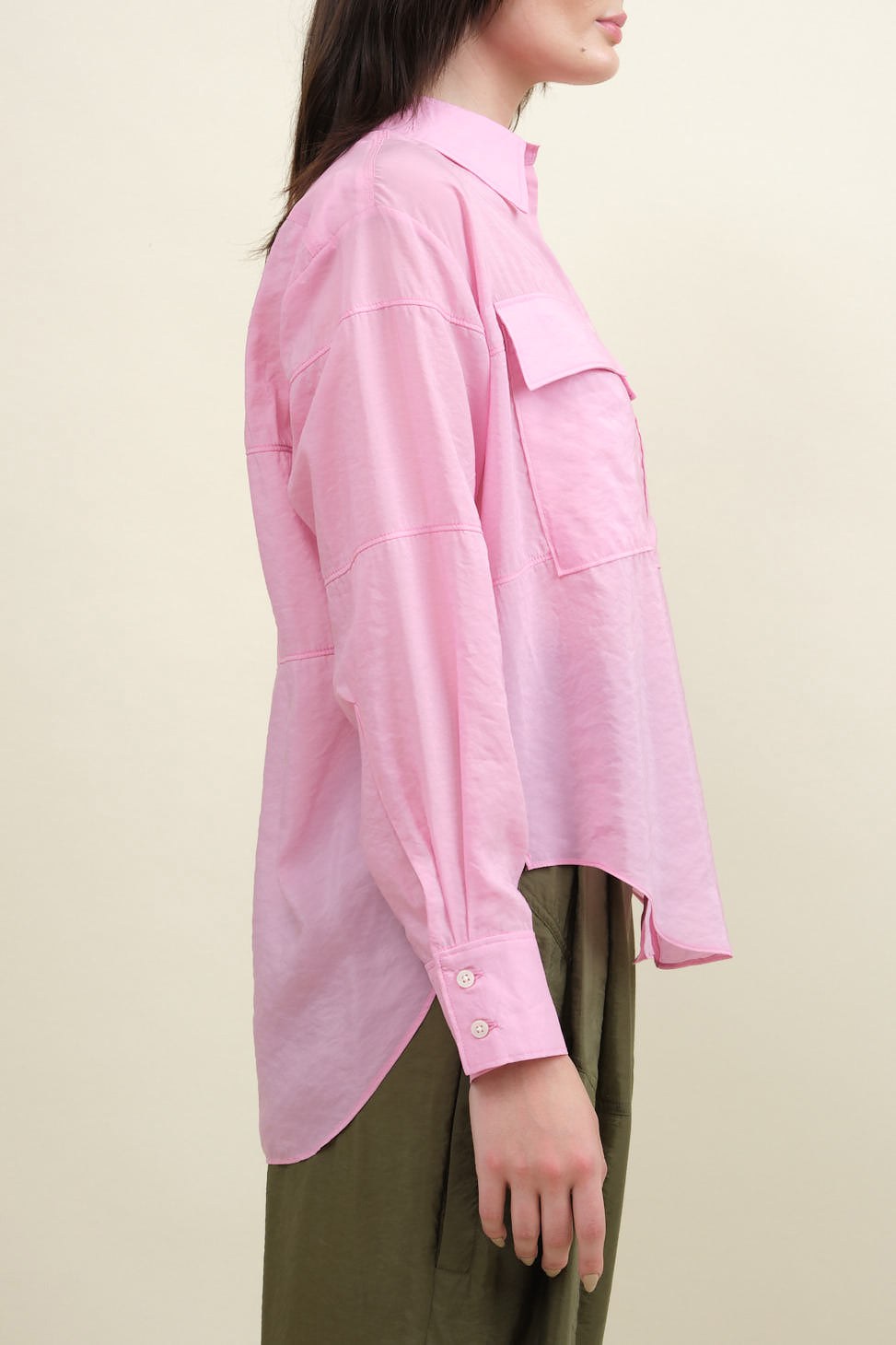 Side of Scotch Shirt in Pink