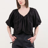 Rachel Comey Apparel Womens Blouses Shapley Top in Black