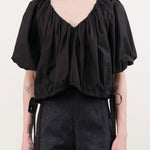 Rachel Comey Apparel Womens Blouses Shapley Top in Black