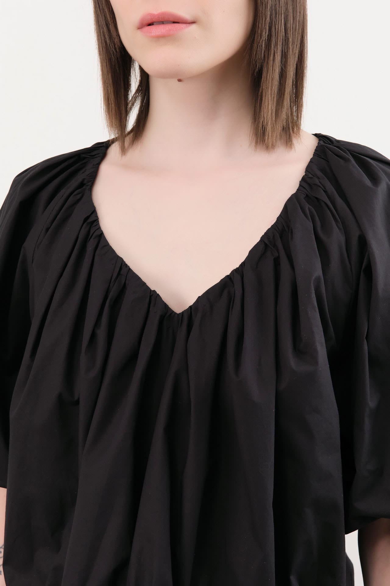 Rachel Comey Apparel Womens Blouses Shapley Top in Black
