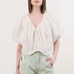 Rachel Comey Apparel Womens Blouses Shapley Top in White