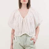 Rachel Comey Apparel Womens Blouses Shapley Top in White
