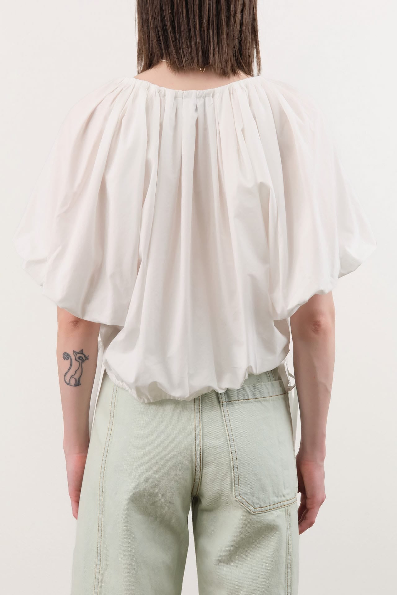 Rachel Comey Apparel Womens Blouses Shapley Top in White