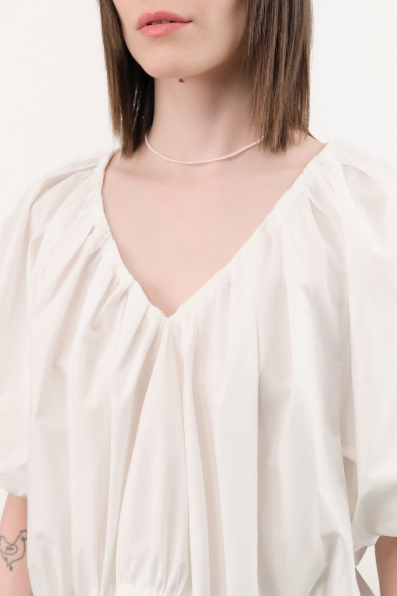Rachel Comey Apparel Womens Blouses Shapley Top in White