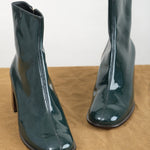 Rachel Comey Rounded toe leather Sugar Bootie in Pine