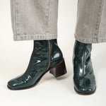 Rachel Comey Sugar Bootie in color Pine with Dove Hover Pant
