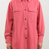 Rachel Comey Apparel Womens Blouses Supply Shirt in Guava