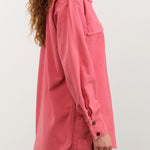 Rachel Comey Apparel Womens Blouses Supply Shirt in Guava