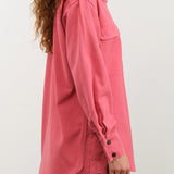 Rachel Comey Apparel Womens Blouses Supply Shirt in Guava