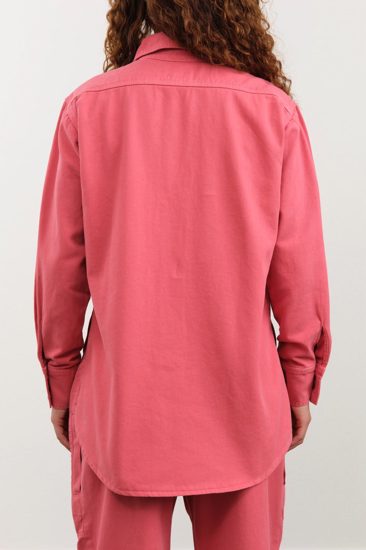 Rachel Comey Apparel Womens Blouses Supply Shirt in Guava
