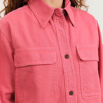 Rachel Comey Apparel Womens Blouses Supply Shirt in Guava