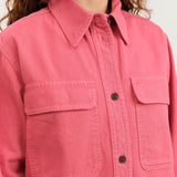Rachel Comey Apparel Womens Blouses Supply Shirt in Guava