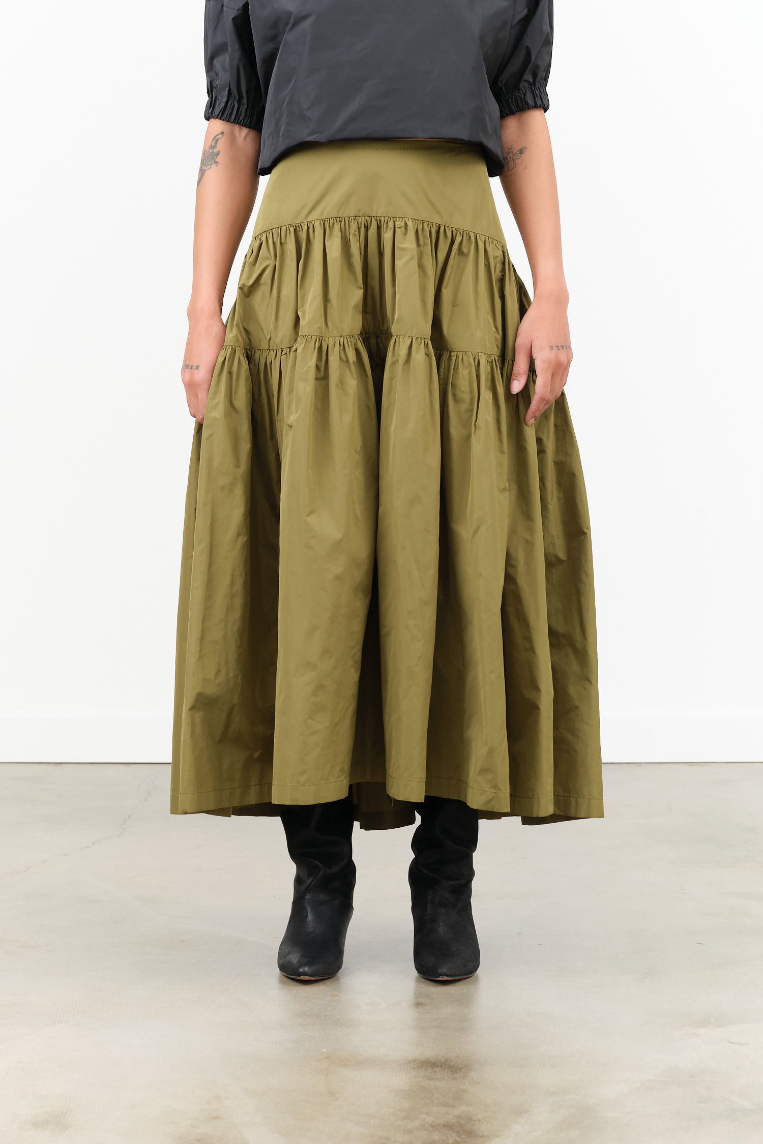 Swift Skirt by Rachel Comey in Olive