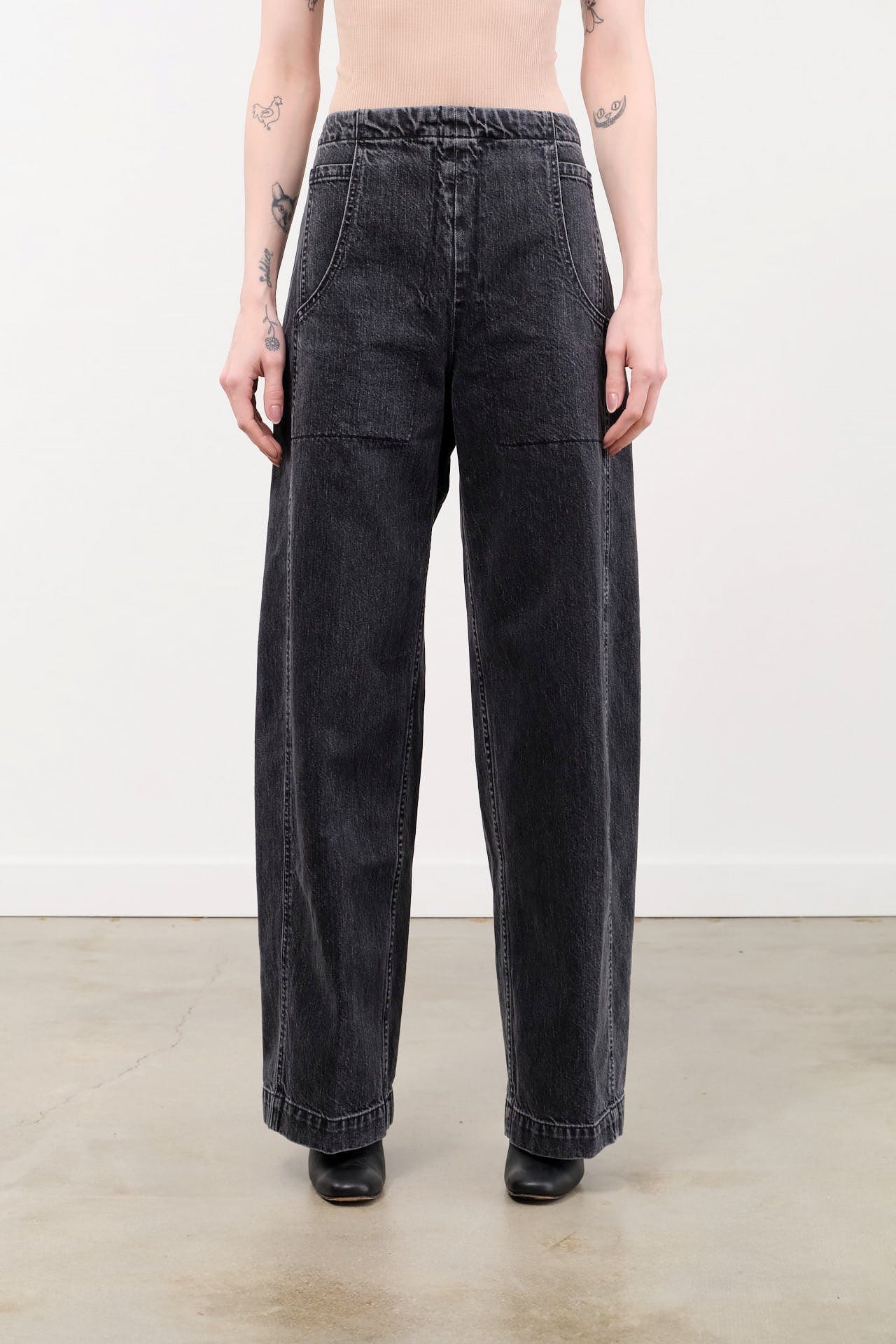 Rachel Comey Apparel Womens Denim Tany Pant in Black
